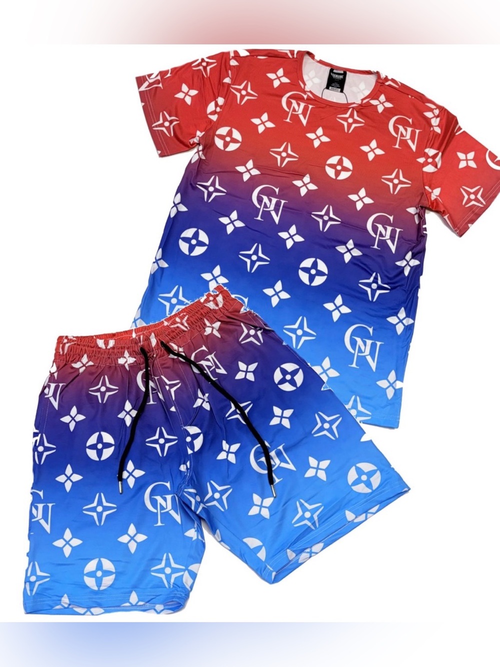 Genuine Official Swim Short Set

Style# GN1605

Color: Red, White, Blue